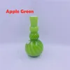 Soft Glass Water Pipes Recycler Smoking Hookahs for Dry Herb Tobacco