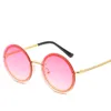 Brand Round Rimless Sunglasses Women Luxury Female Shades Sexy Circle Sun glasses With Chain Feminino Elegant1