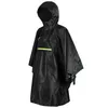 Ogrody outdoorsHoodies Mężczyźni Kobiety Płaszcz Wodoodporny Rainwear Rain Cover Coat Hood Dźwig z Reflektor Rainspore Poncho Reflective Strip