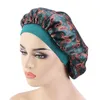 New Wide Band Insect Print Bonnet Sleep Night Turban Hats per Women Headwrap Headwear Caps
