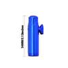 Smoking Aluminum Alloy Colorful Mini Removable Filter Snuff Snorter Sniffer Bottle Holder Mouthpiece Innovative Design Bullet Shape DHL Free