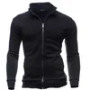 Plus maat 3xl herfst winter fleece hoodies sweatshirts zipper fiess hoody jassen en jassen voor mannen.