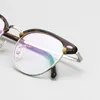 Mode lunettes de soleil cadres 2022 acétate titane lunettes cadre hommes Vintage Prescription myopie optique lunettes corée Eyewear1