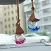 Car Perfume Bottle Pendant Essential Oil Diffuser 9 Colors Bag Clothes Ornaments Air Freshener Pendant Empty Glass Bottle Perfume