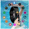 Schermo a colori Cardiofrequenzimetro Fitness Activity Tracker Bracciale intelligente Cinturino per orologio per uomo Donna Bambini1300194