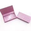 Aangepaste wimper verpakking doos glitter magnetische retangle wash case voor pluizig 25mm nerts valse wimpers dramatische strip wimpers