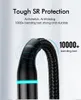 Magnetic Cables with LED Circle Type C /Micro USB cables Charger For samsung s20 note10 smart phone cable 1M 3FT