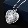 Hot Selling Titanic Necklace The Heart Of The Ocean Diamond Necklace Crystal chain luxurious heart Pendant Necklaces for Women