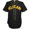 CEDAR Rapids Hasen 1929 Home Jersey 100% genähte Stickerei Logos Vintage Baseball Trikots Custom Jeder Name Jede Nummer freies Verschiffen