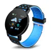 119Plus Bluetooth Smart Watch da uomo pressione sanguigna Smartwatch da donna orologio sportivo Tracker WhatsApp per Android Ios