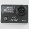 EQEN H6S الأصلية Ultra HD كاميرا عمل مع 4K / 30FPS 1080P / 60FPS EIS 30M للماء H6S الرياضة الكاميرا الأصلية 4K مع تكنولوجيا EIS