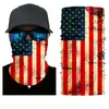 American Face Mask 영국 독일 캐나다 깃발 인쇄 세척 가능한 조절 가능한 사이클링 보호 마스크 50*25cm s s