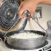 Auf Lager, Edelstahl faltbare Hot Bowl Clip Pot Dish Halter Dampfer Platte Tong Anti-Hot-Clamp Greifer Küche Werkzeuge Wärmedämmung