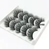 5 par 3D Mink rzęsy Długie Naturalne Eye Lashes Extension Fałszywe Fake Grube Mieszane Poszczególne Narzędzia Makeup Piękno Laszy Najnowszy