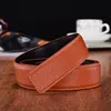 Business Belt Mens Belt Fashion Men äkta läder svarta bälten Kvinnor Big Gold Buckle Smooth Womens Classic Casual Ceinture med Box N7001