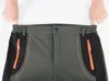 Pantaloni invernali caldi da uomo Pantaloni cargo da uomo con fodera in pile Pantaloni impermeabili da uomo Pantaloni da lavoro casual elasticizzati maschili 2020269Z