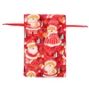 Organza 크리스마스 쥬얼리 가방 선물 랩 결혼식 파티 선물 가방 Drawstring 포장 가방 혼합