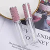 5ml Empty Round Lip Gloss Tubes High Grade Clear Plastic lipgloss Bottles Cosmetic Packaging Containers