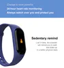 Smart Watch 2020 Termometer Fitness Tracker Hjärtfrekvens Hälsa Armband Smart Band för Android IOS PK Y68 D18 D13