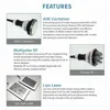 Máquina de adelgazamiento Enfriamiento en caliente Terapia de vacío Cavitación Unoisetion 40K Radiofrecuencia Cuerpo RF Cara Cuidado de la piel Máquina Luz LED Congelación de grasa