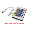 RGB LED 컨트롤러 DC5-12V 24KEYS 40KEYS 44KEYS 음악 미니 IR 컨트롤러 5050 3528 RGB LED 스트립 라이트