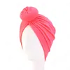 Chapeau indien à nœud torsadé pour femmes, Turban noué, casquette de chimio, à la mode, Bonnet pour cheveux, accessoires musulmans, nouvelle collection