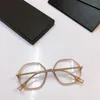 Mode kvinna glasögon ram, billiga glasögon optiska ramar, oregelbundna åttkantiga glasögon ram, ultralätt spektakel-ram grossist CD154564
