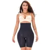 High Waisted Waist Trainer Shapewear Body Tummy Shaper Fake Ass Butt Lifter Booties Hip Pads Enhancer Booty Lifter Thigh Trimmer T200824