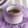 Creative porcelain tea cup accessories home decor 200ml coffee mug handy Ceramic water bowl tableware