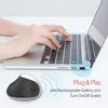 Ergonomic Wireless Mice Desktop Portable Universal Vertical Optical Mices with 2400DPI for Laptops PC Notebook