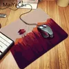 MaiYaCa Deep forest firewatch Laptop Gamer Mousepad Gaming Mouse Pad Grote vergrendelingsrand Toetsenbord 70x30 cm Deak Mat voor Cs Go