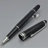 Hot Sale - Luxury MSK-163 Classic Black Resin Rollerball Pen Ballpoint Pen Fountain Pennar Stationery Skolkontor Tillförsel med serienummer
