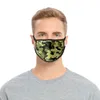 DHL 2020 3D 위장 얼굴 마스크 먼지 인공 호흡기 디자이너 얼굴 마스크 크로스 테두리 통기성 얼굴 마스크 빨 수있는 면화 거즈 마스크