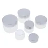 10g 20g 30g Frosted Glass Jar Clear Cosmetic Glass Jar Container Wax Cream Concentrate Stash Storage with Plastic Lid Container Wa5729838