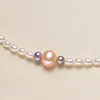 Oorsprong directe verkoop van natuurlijke zoetwaterparels armband ketting set vrouwelijke parel juwelierszaak groothandel