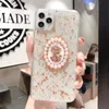 Luksusowy 3D Bling Glitter Cekiny Telefon Case dla iPhone 11Promax SE XS Max XR X 7 8 PLUS Bogini Avatar Pearl Przezroczysta miękka okładka