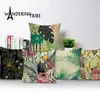 ぼろぼろの枕カバーカバービンテージ装飾枕ケース植物の花シックなクッション45x45高品質の動物鳥の亜麻枕？