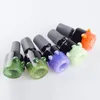 CSYC G011 Rökning Rör Glas Bong Bowls Black Joint 14mm 18mm Manlig peruk WAG Tobaksglas Vatten Bong Bowl Dab Rig Bubbler Pipe Tool Wool