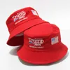 Summer Trump Fisherman Hat Bucket Hat Hats Men Women Hip Hop Cap American President Election Embroidery Hiking Caps Sun Hat EEA1954