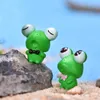 Cartoon Frog Miniature Ornement Figurine Doll Toy Kids Gift Moss Terrarium Micro Landscape Accessoires Fairy Garden Diy DollHuose 5070798