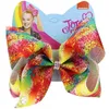 INS 8inch jojo siwa girls hair clips jojo siwa bows kids barrettes bowknot girls BB clips designer baby girl hair accessories