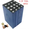 Kluosi 4 stks 3.2V 75Ah batterij lifepo4 lithium ijzeren fosfa grote capaciteit 75000mAh motorfiets elektrische auto motor batterijen