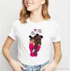 Camiseta de manga corta Sexe para mujer, camisetas blancas con estampado de amor para madre, camisetas de diseñador Harajuku para mujer, camisetas de verano