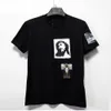 Cotton t-shirt Hole Round neck with Jesus patch Men Designer T shirts Funny T-shirts Slim Fit Unisex T-Shirt