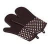 Oven Gloves Silicone High Quality Microwave Oven Mitts Slip-resistant Bakeware Kitchen Cooking Cake Baking Tools RRA3644