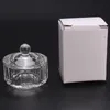 Nail Art Akrilik Toz Liquid İçin Akrilik Toz Sıvı Kristal Cam Dappen Bulaşık Kapak Bowl Kupası Tutucu