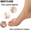 Finger Teen Wound Protect Sleeve Cure Foot Corns and Calluses Moisturizing Verminderen Pijnlijke Voeten Zorg GRATIS CUT SILICONE GEL