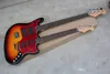 Kostenloser versand 2020 Neue Stil Doppel hals gitarre 4 saiten bass 6 saiten st elektrische gitarre