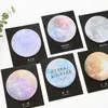 Planet Memo Pad Note Paper Natural Dream Series Självhäftande Memo Book Sticky Notes Pop Up Bookmark Note School Office Planet Memo Pad