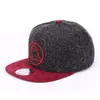 Ballkappen Qualität Snapback Cap NY Runde Dreieck Stickerei Marke Flache Krempe Baseball Jugend Hip Hop und Hut für Jungen Mädchen